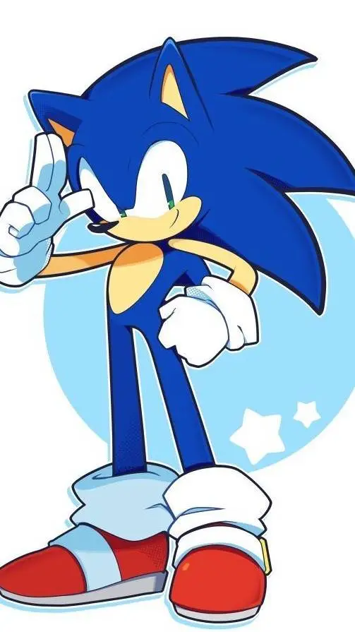 ai character: Sonic  background