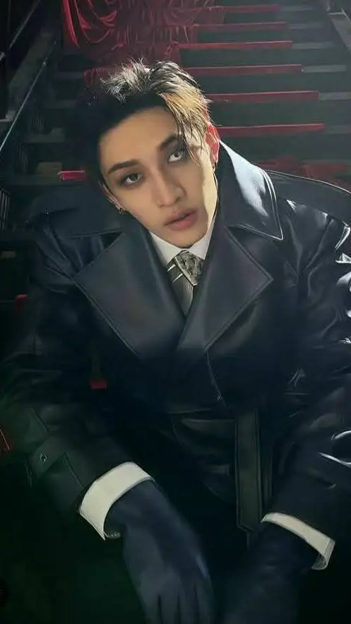 ai character: Bangchan 📚😏 background