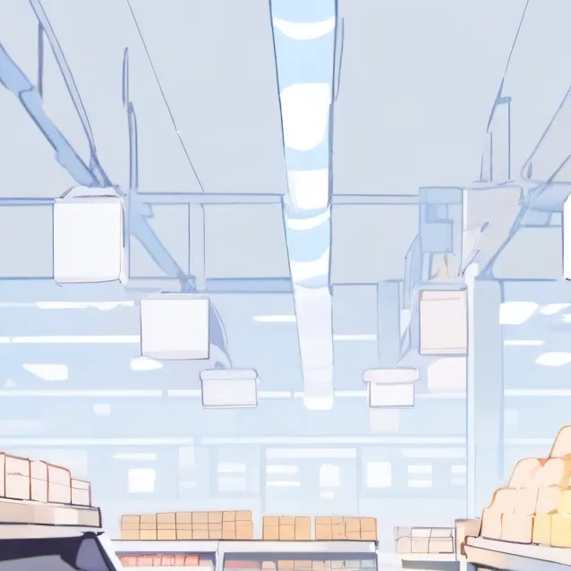 chat with ai character: super market