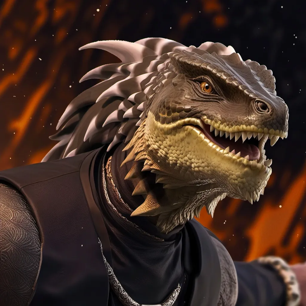 chat with ai character: scales