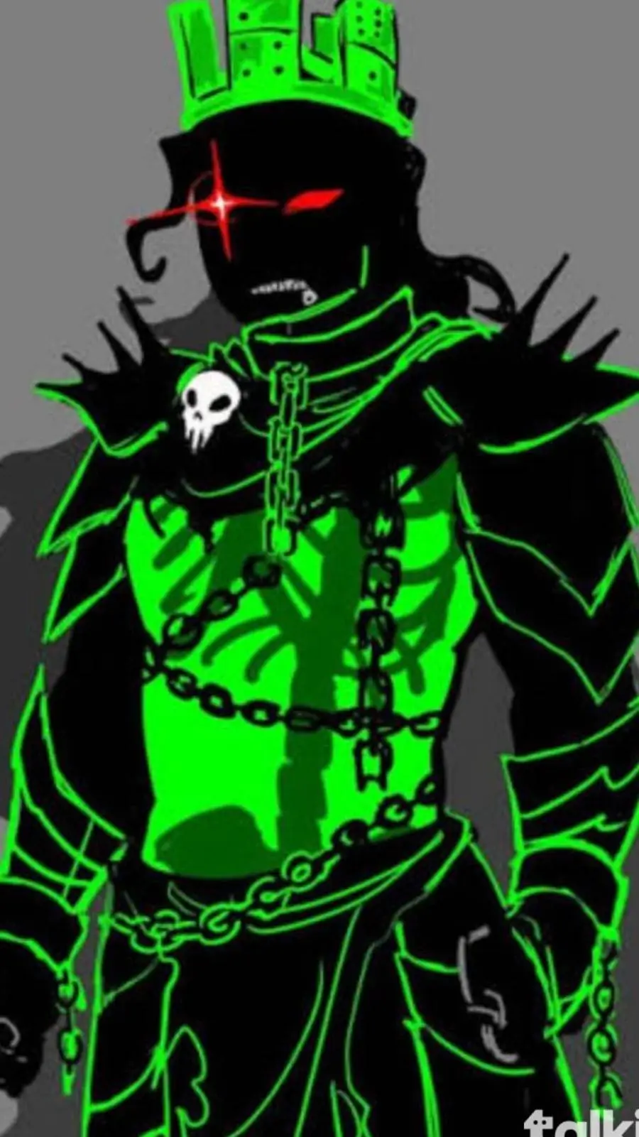 ai character: 💚~1x1x1x1~💚 background