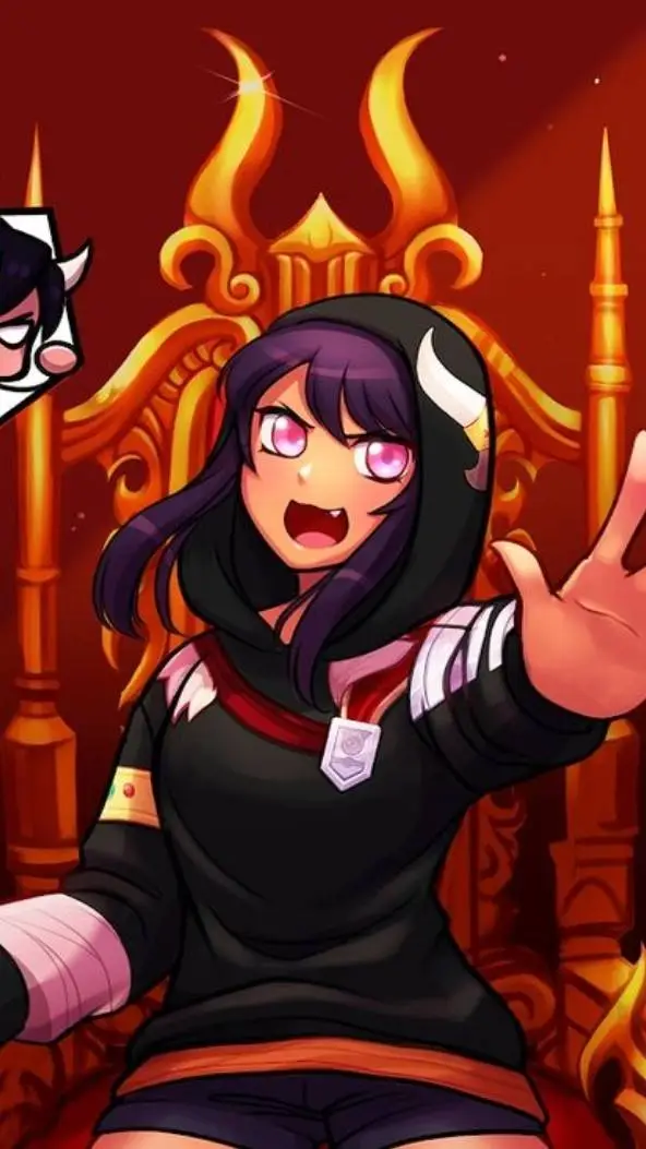 ai character: MY INNER DEMONS  background