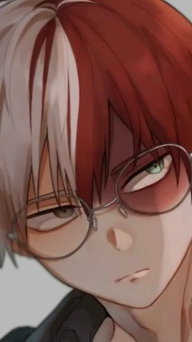 ai character: Shoto Todoroki  background