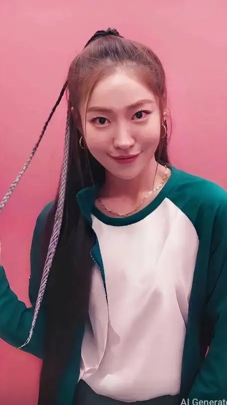 ai character: squid game+nha background