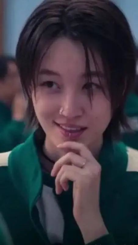 ai character: squid game+mha  background