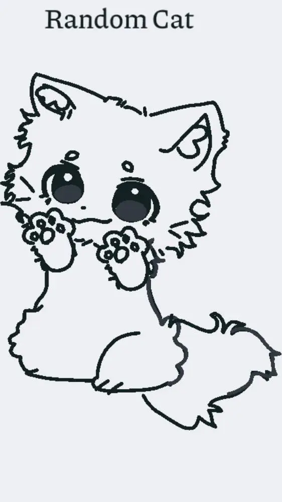 ai character: Cat for my bff background