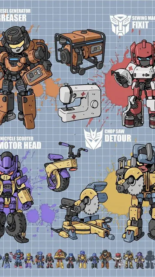 ai character: micro masters background