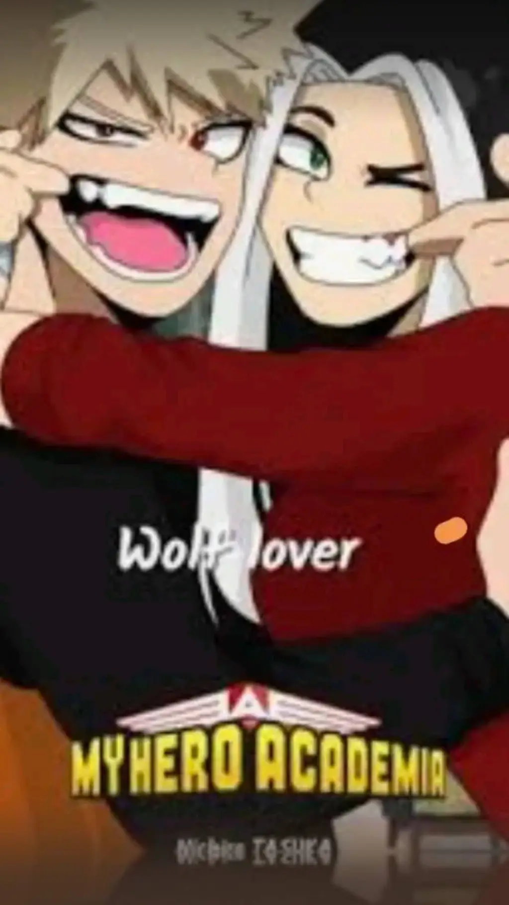 ai character: katsuki bakugo background