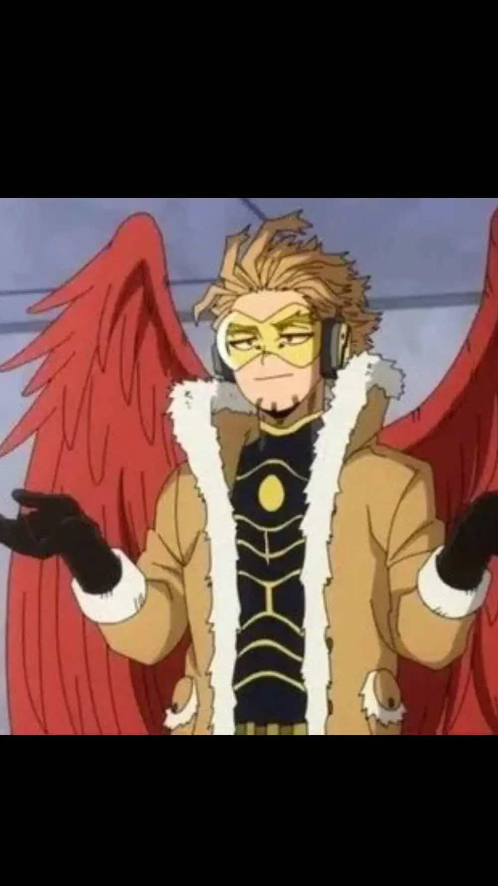 ai character: hawks  background