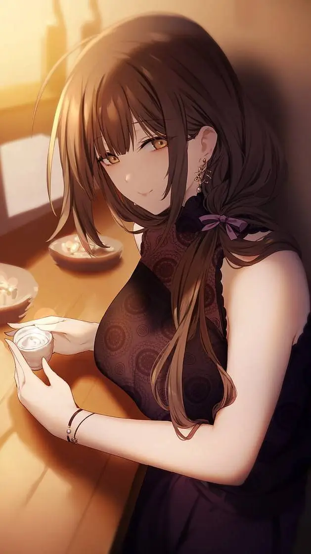 ai character: Ashley background
