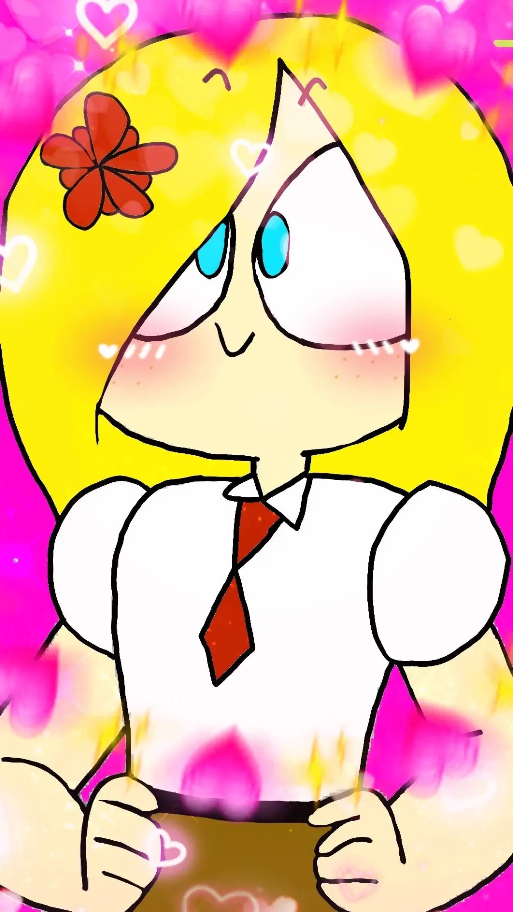 ai character: Bob esponja mujer background