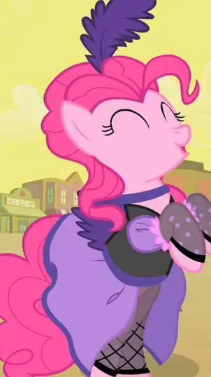 ai character: Pinkie pie background