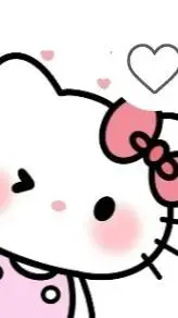 ai character: hello kitty background