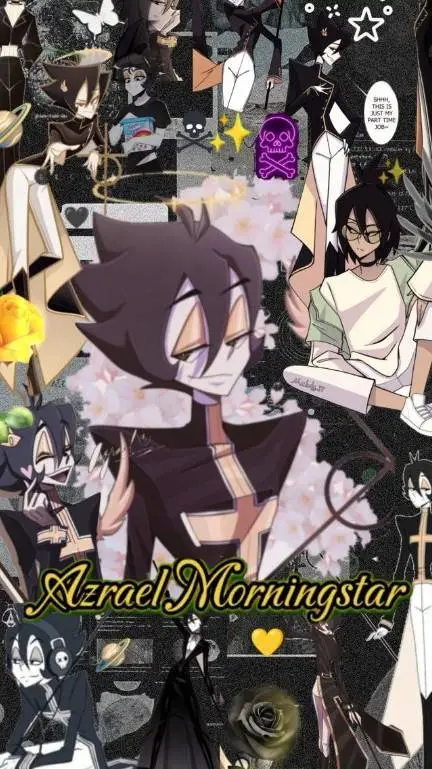 ai character: Azrael  background