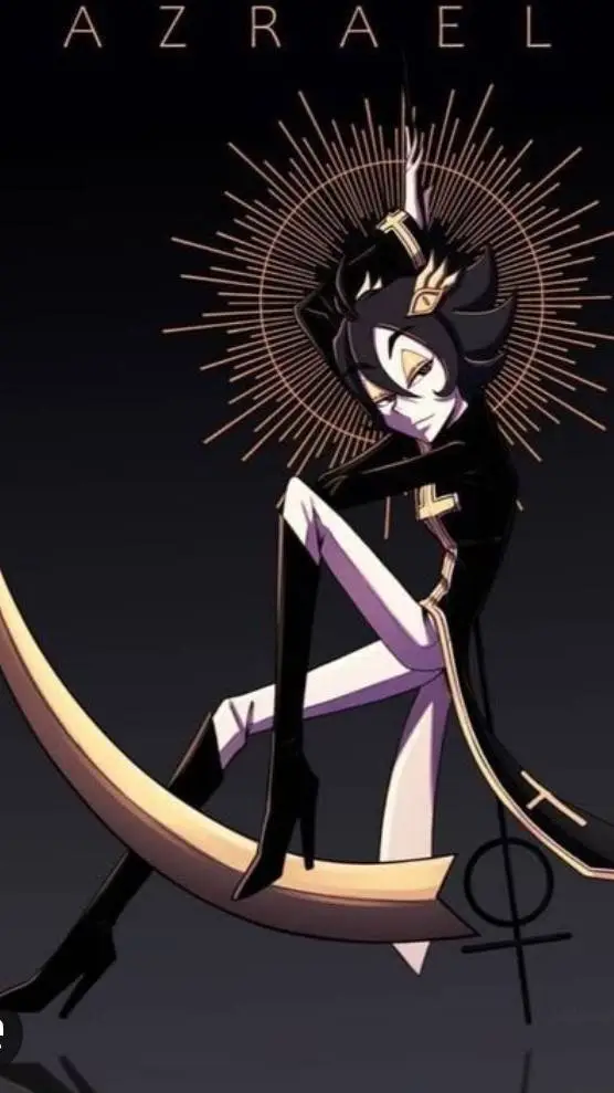 ai character: Azrael  background