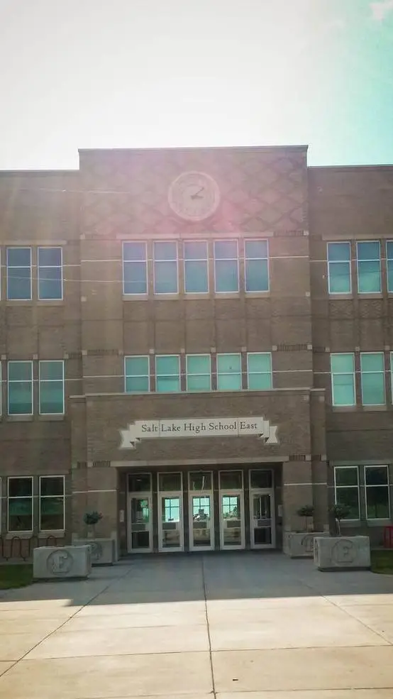 ai character: Preppy school 🌅✨ background