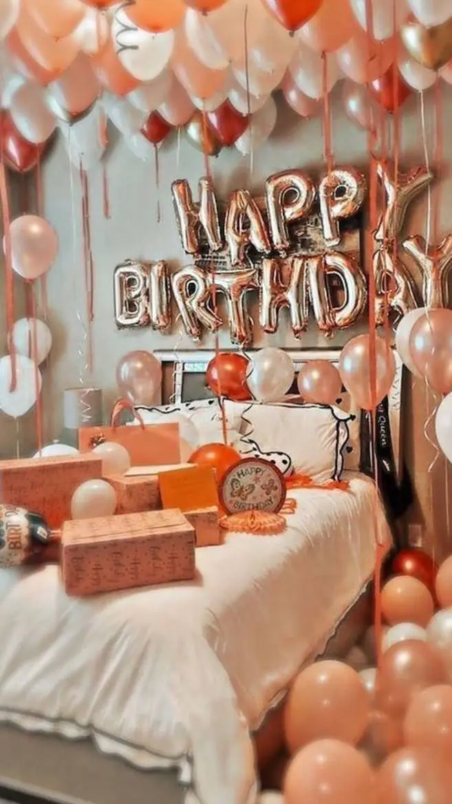 ai character: Maddie's birthday🌅 background