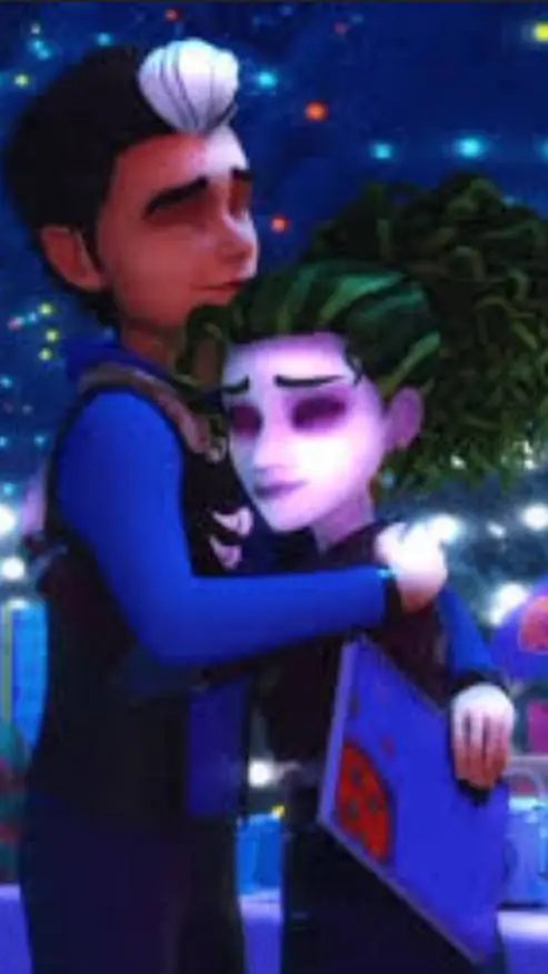 ai character: Z-O-M-B-I-E-S  background