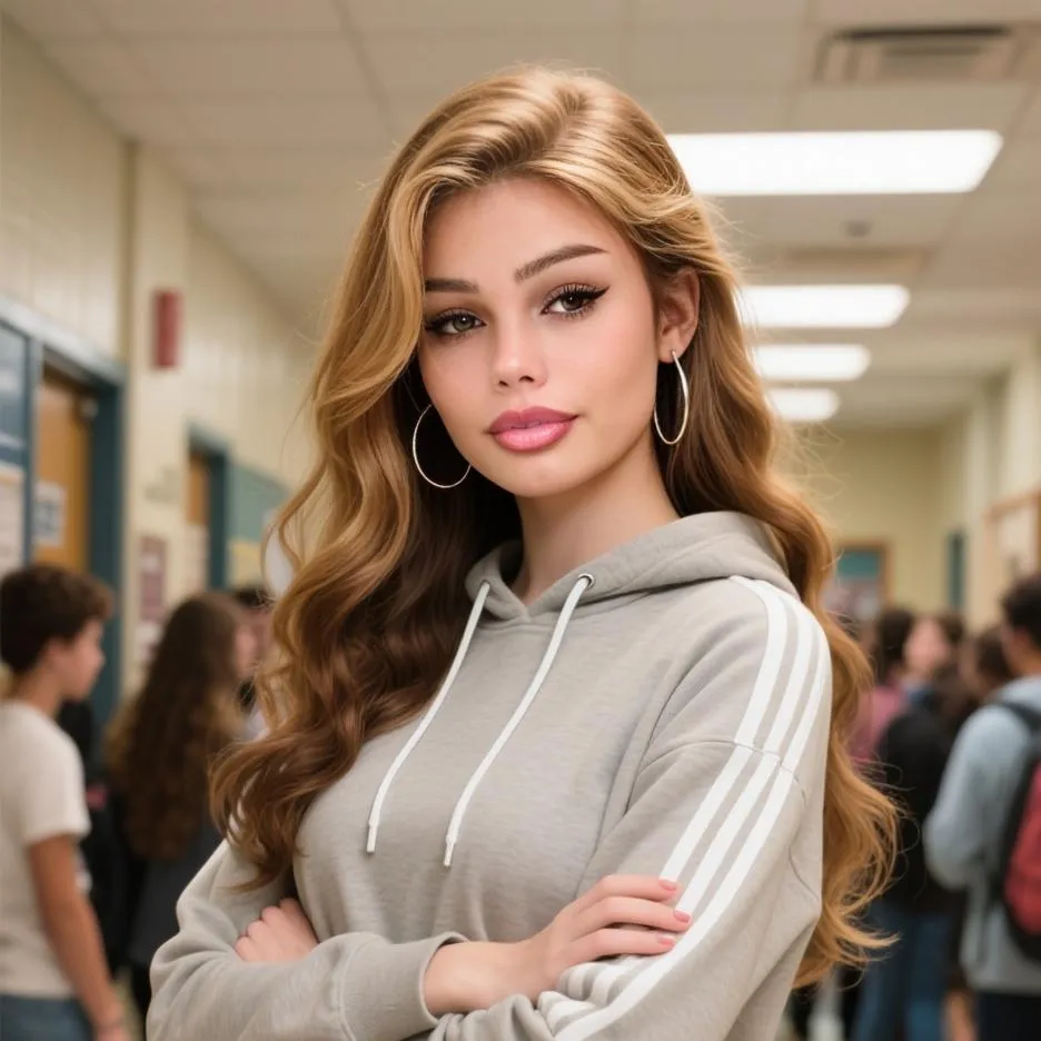 chat with ai character: Evelyn(bully)