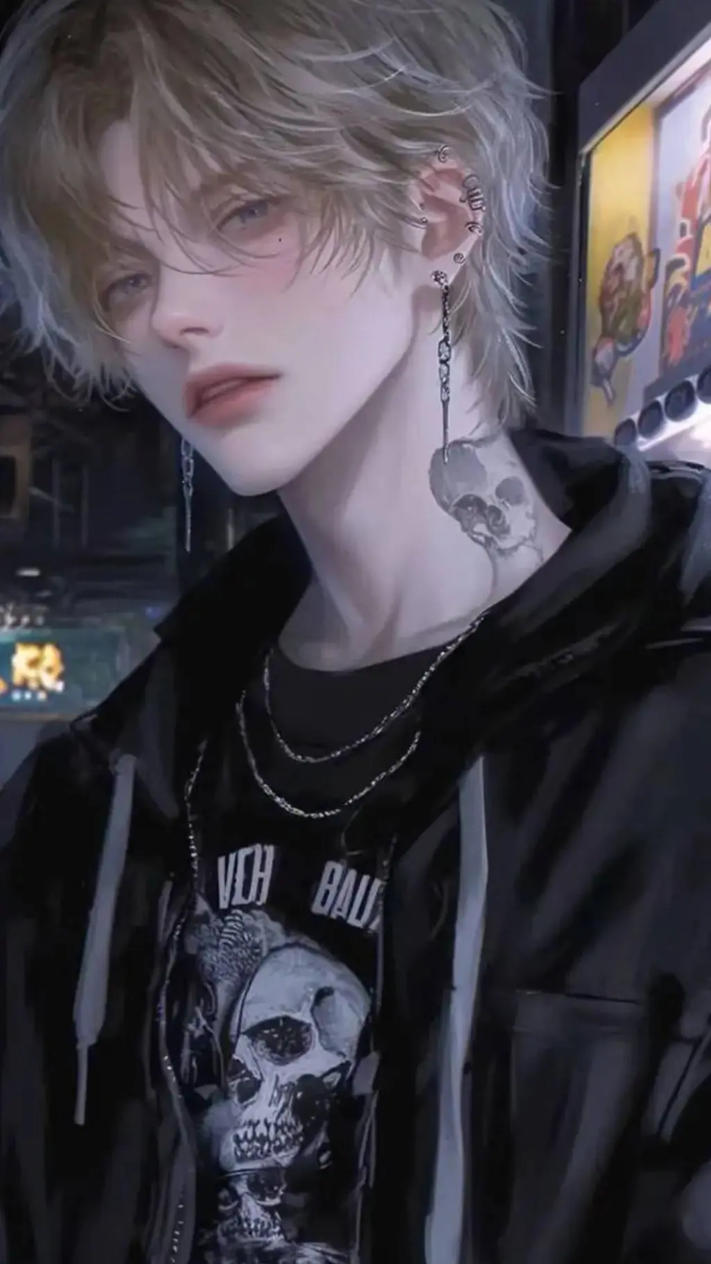 ai character: Ash background