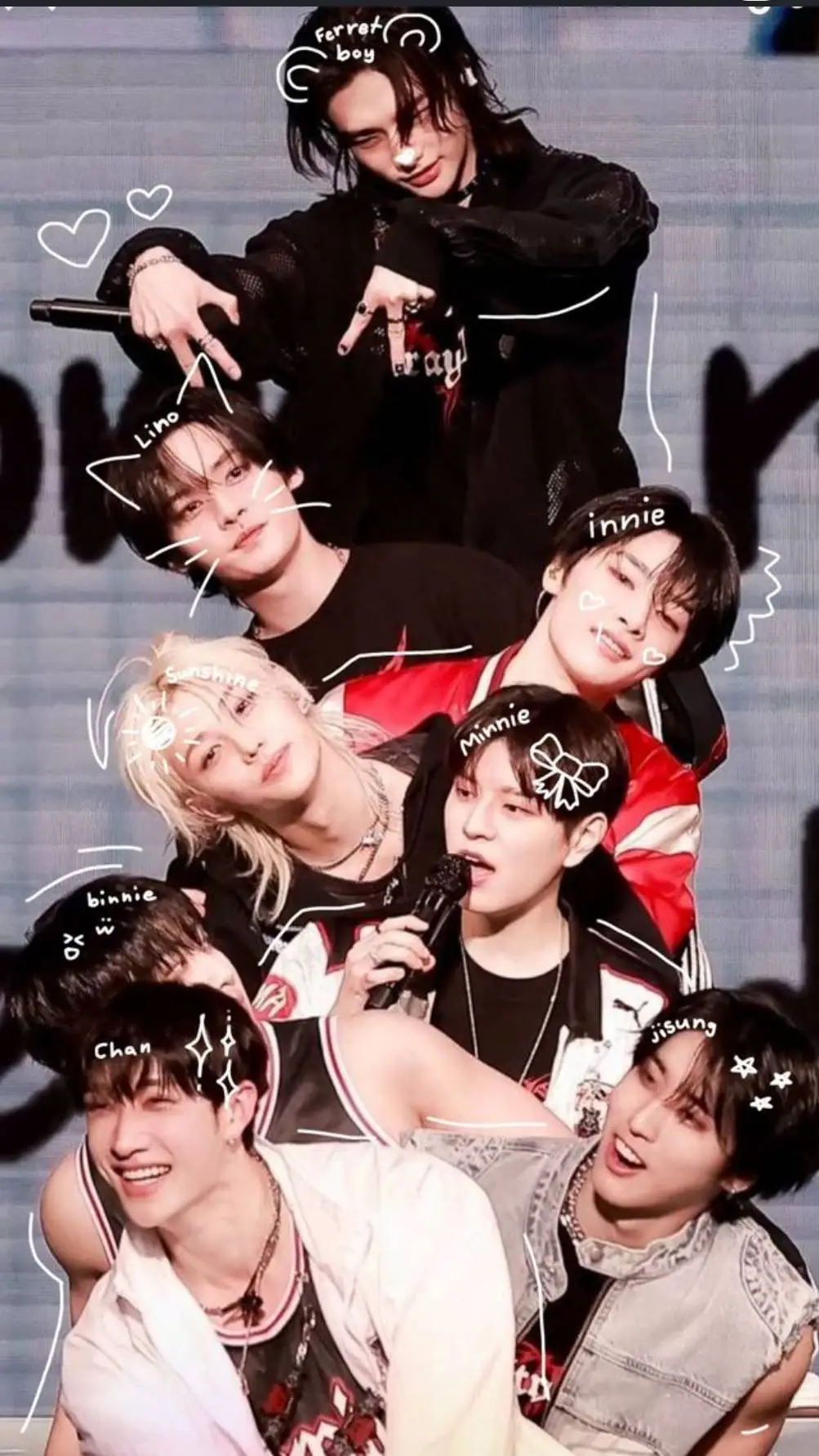 ai character: skz powers background