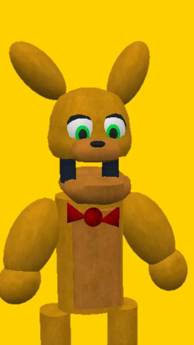 ai character: springbonnie  background