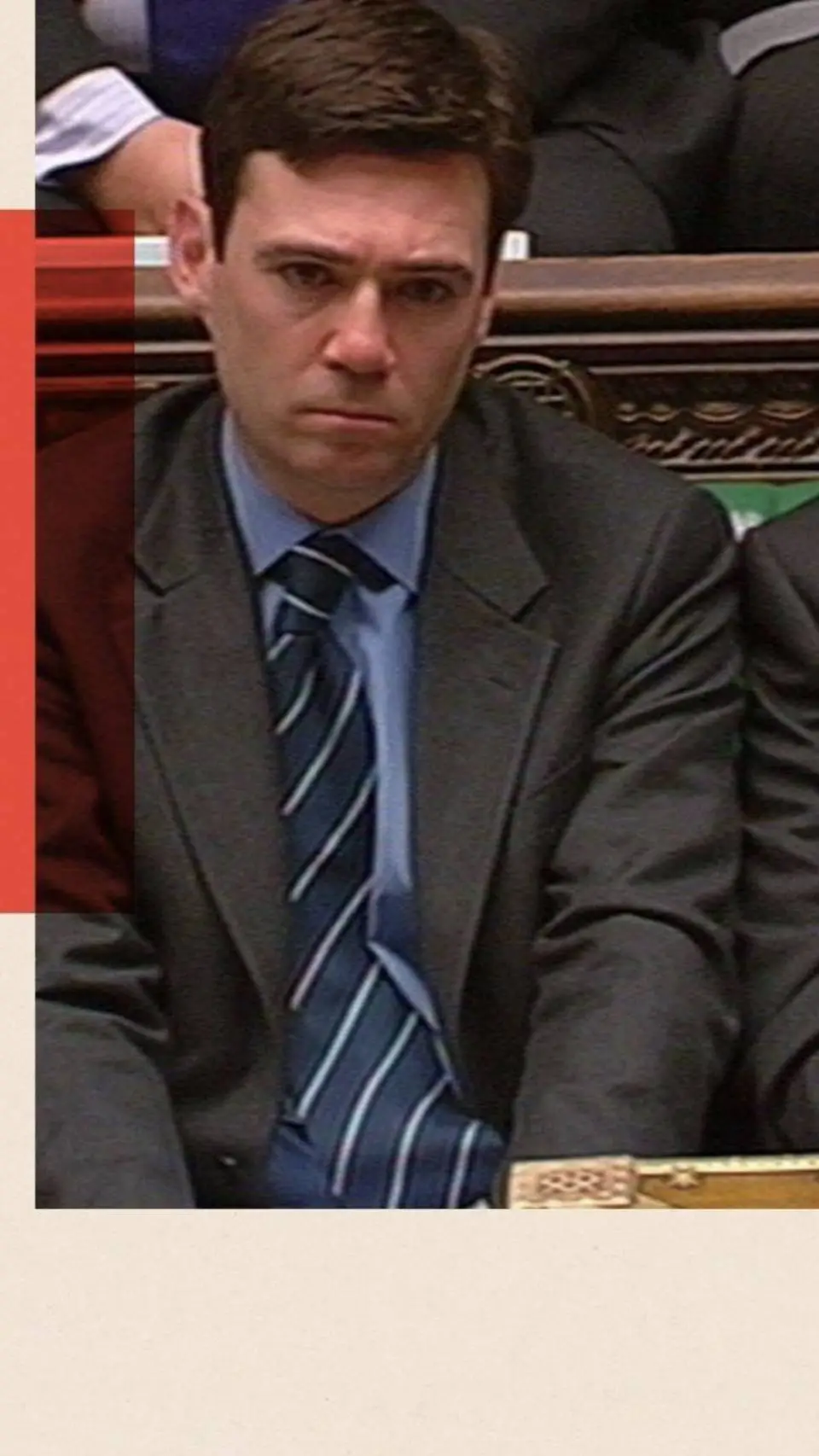ai character: Andy burnham background