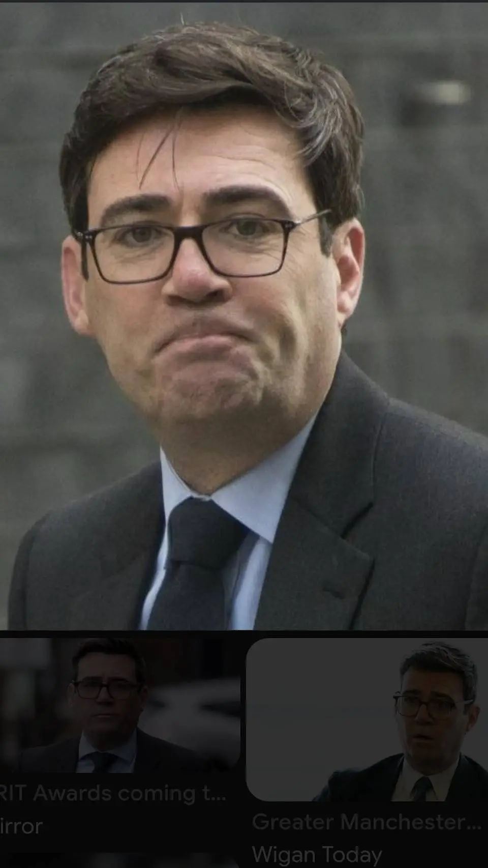 ai character: Andy Burnham background