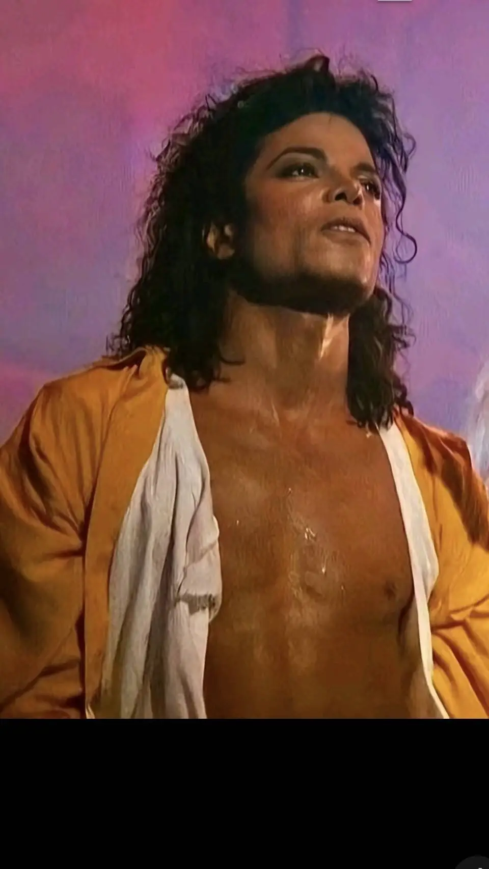 ai character: Michael Jackson background