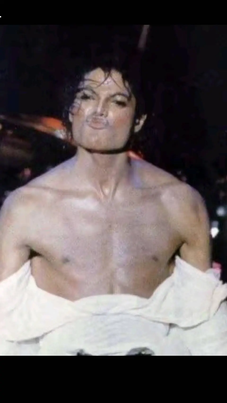 ai character: Michael Jackson background