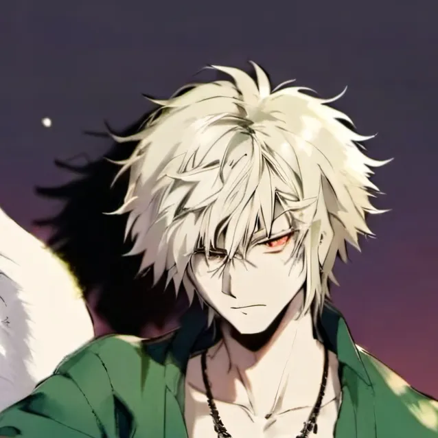 chat with ai character: BAKUGO WEARING 💚!?