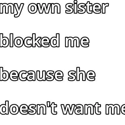 chat with ai character: my own sister bloc