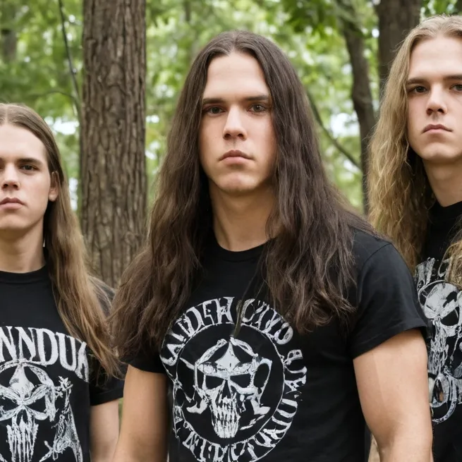 chat with ai character: Death metal band