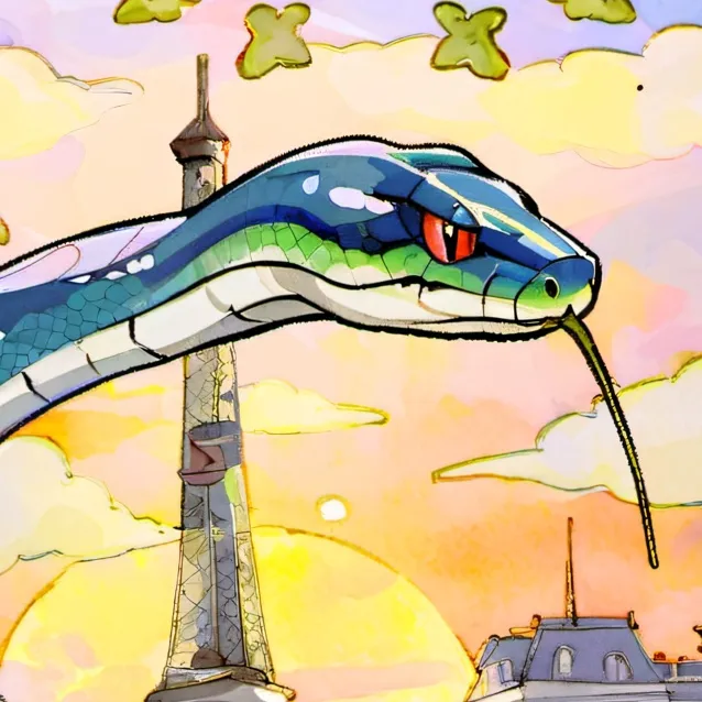 chat with ai character: paristie snake