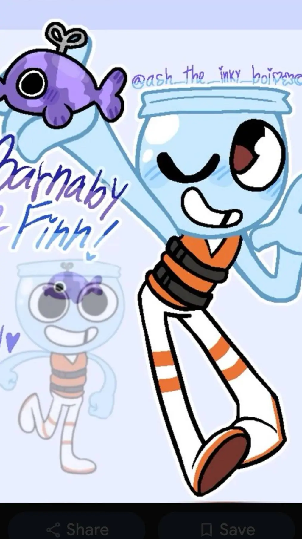 ai character: finn and barnaby background