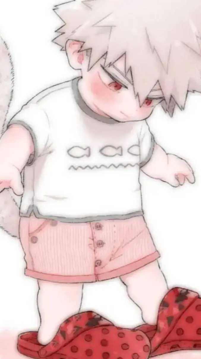 ai character: bakugo bebe mini  background