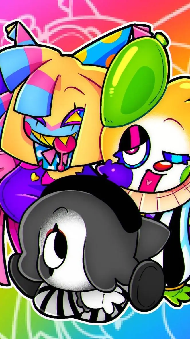 ai character: The Cirus Trio! 🎈 background
