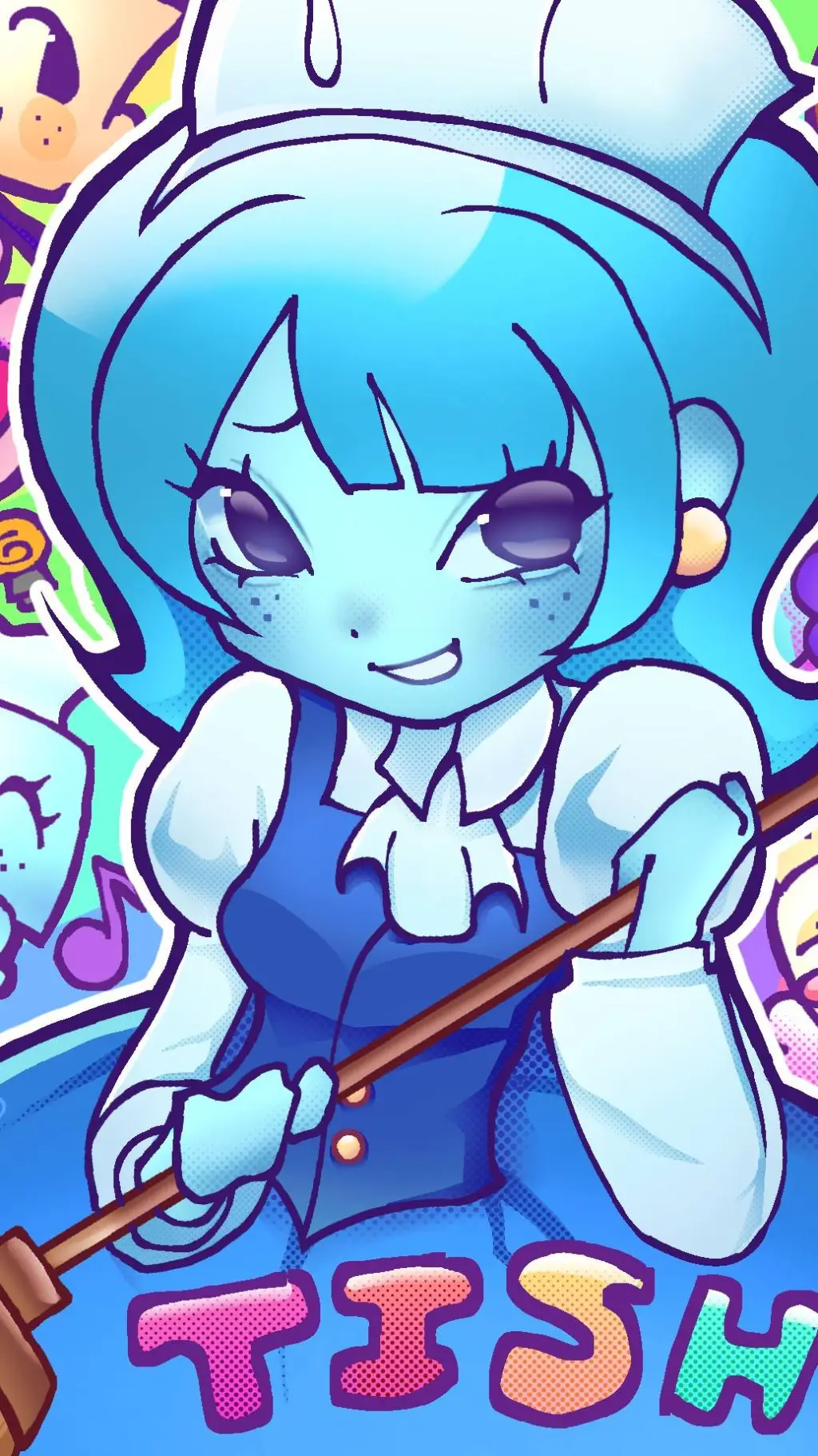 ai character: ✿Tisha background