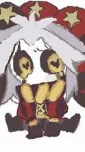 ai character: Pierrot background