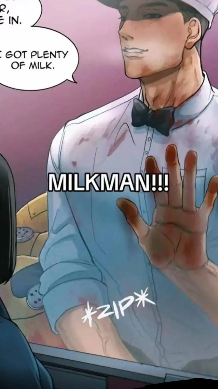 ai character: milkman background