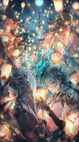 ai character: xiao background