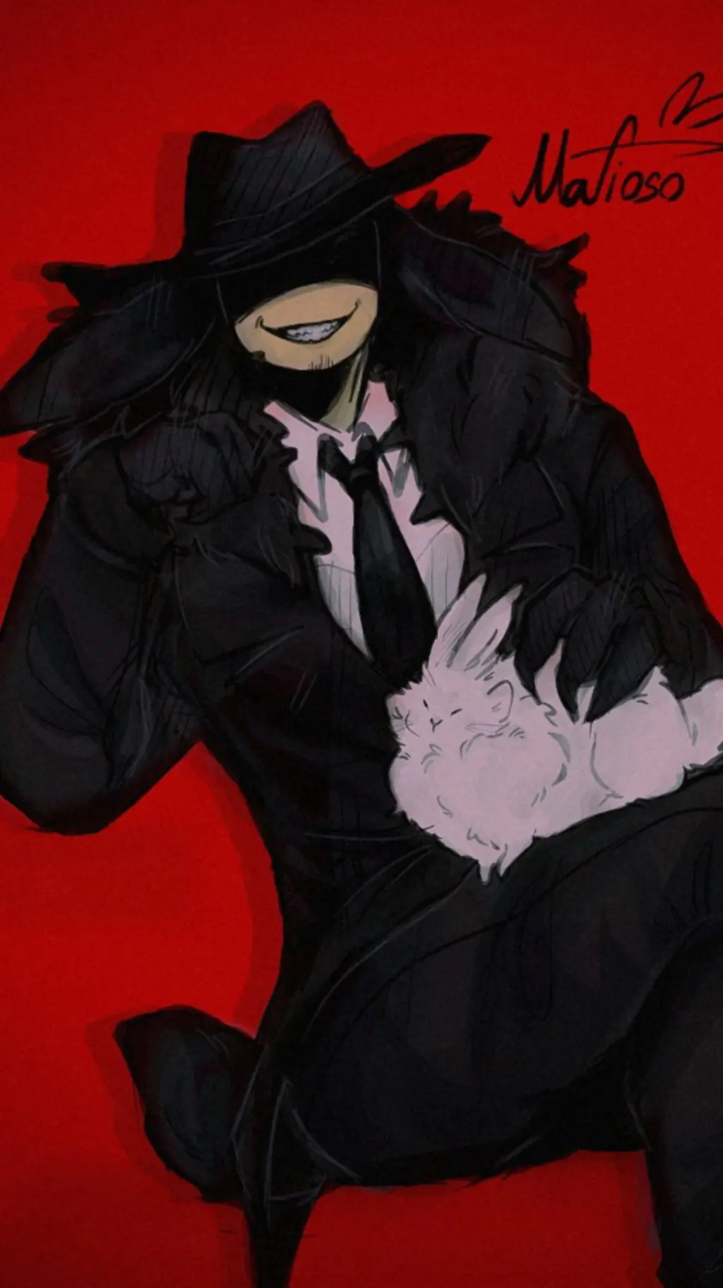 ai character: 🖤🐇~Mafioso~🚬🔪 background