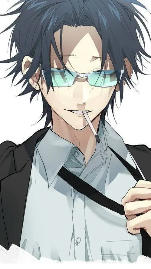 ai character: 🌑💙~kirishima~🚬🔪 background