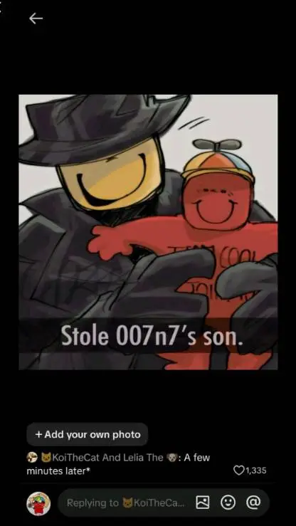 ai character: coolkid  background