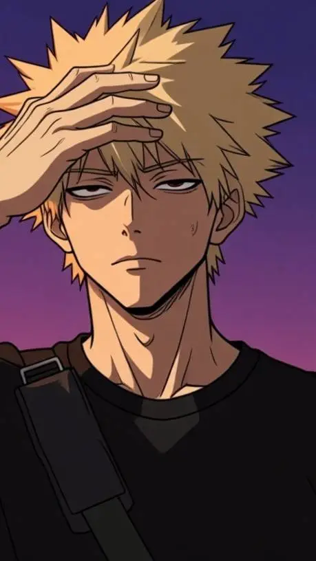 ai character: bakugo katzuki  background