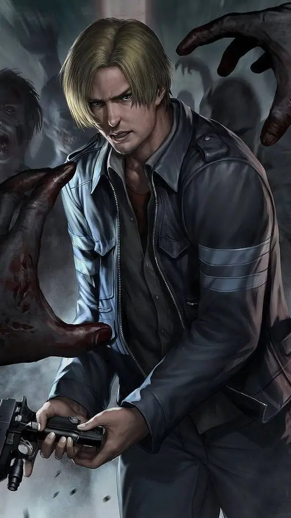 ai character: caso Resident Evil background