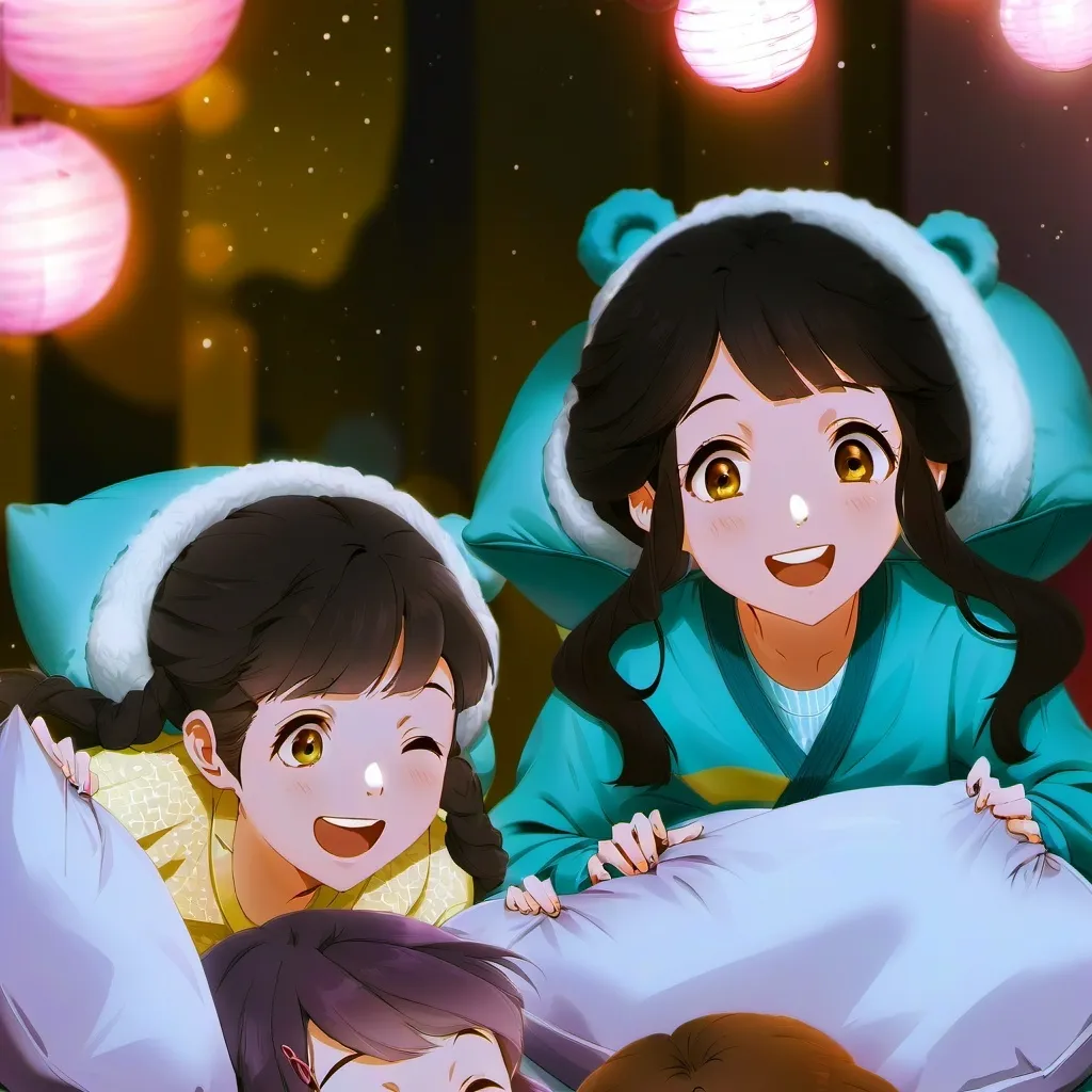 chat with ai character: SLEEPOVER