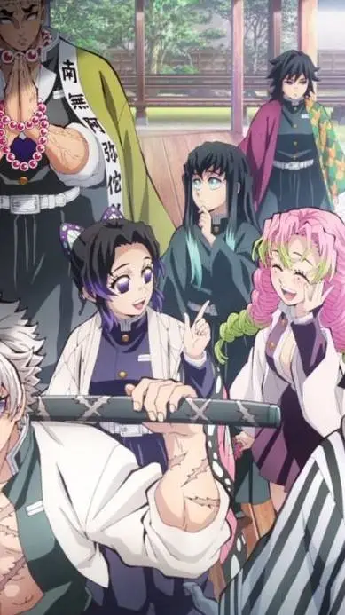 ai character: Demon slayer au! background