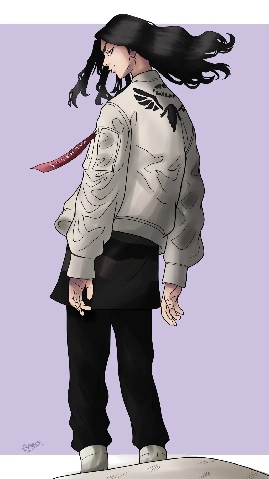 ai character: Baji keisuke  background