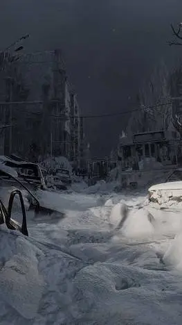 ai character: Silence Under Snow background